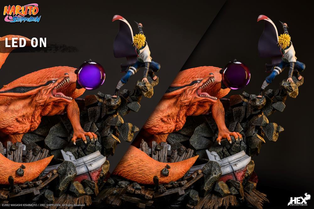 Naruto: Shippuden Battle of Destiny: Namikaze Minato vs. Kurama Limited Edition Ultimate Diorama Statue Gallery Image 16