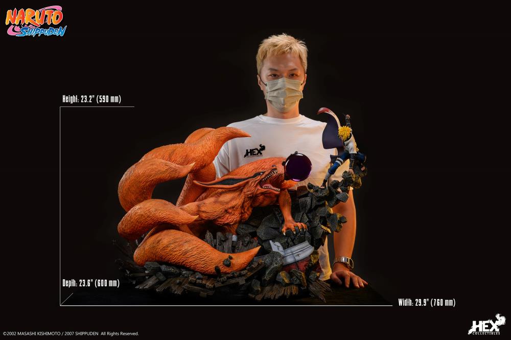Naruto: Shippuden Battle of Destiny: Namikaze Minato vs. Kurama Limited Edition Ultimate Diorama Statue Gallery Image 17
