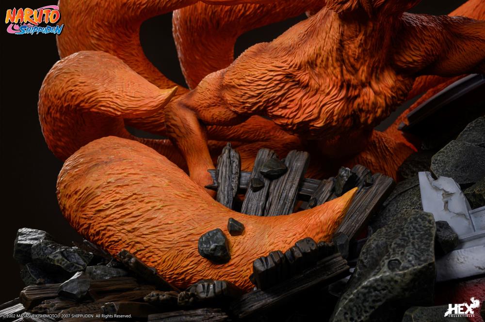 Naruto: Shippuden Battle of Destiny: Namikaze Minato vs. Kurama Limited Edition Ultimate Diorama Statue Gallery Image 13