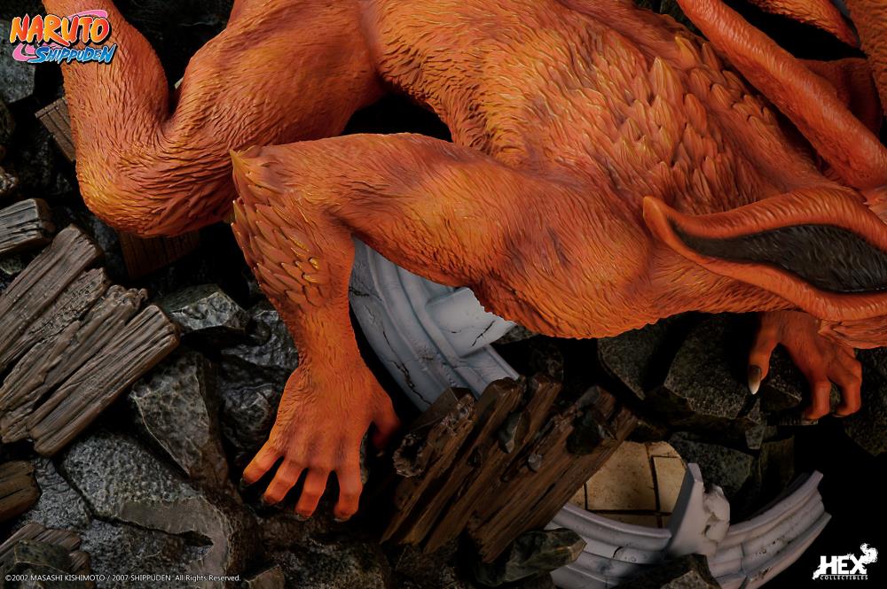 Naruto: Shippuden Battle of Destiny: Namikaze Minato vs. Kurama Limited Edition Ultimate Diorama Statue Gallery Image 12