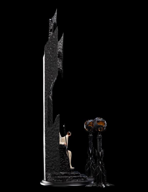 The Lord of the Rings Saruman The White on Throne 1/6 Scale Limited Edition Statue Gallery Image 6