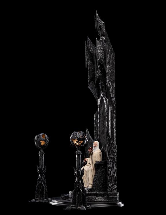 The Lord of the Rings Saruman The White on Throne 1/6 Scale Limited Edition Statue Gallery Image 8