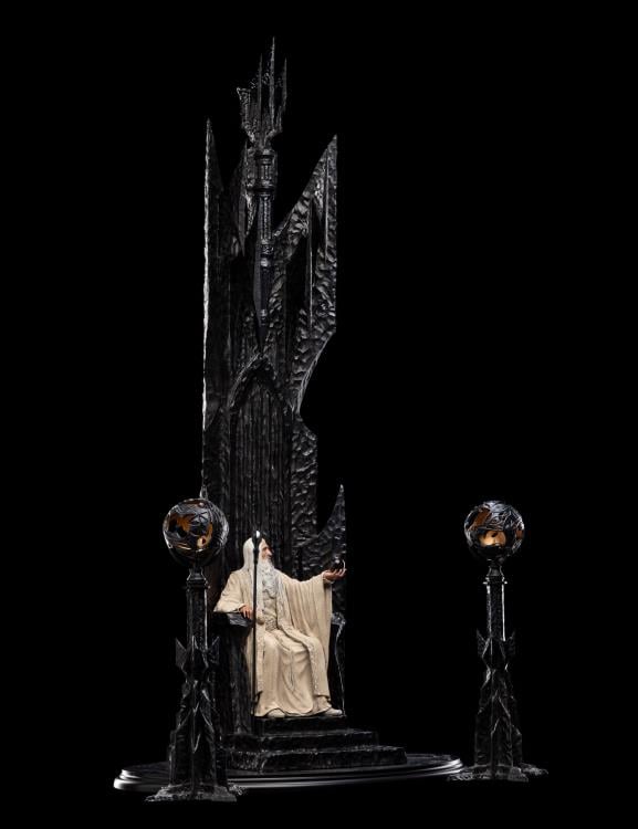 The Lord of the Rings Saruman The White on Throne 1/6 Scale Limited Edition Statue Gallery Image 5