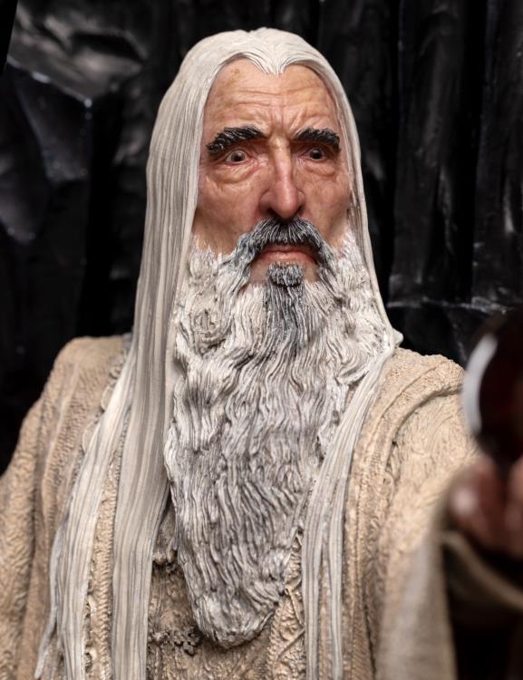 The Lord of the Rings Saruman The White on Throne 1/6 Scale Limited Edition Statue Gallery Image 11