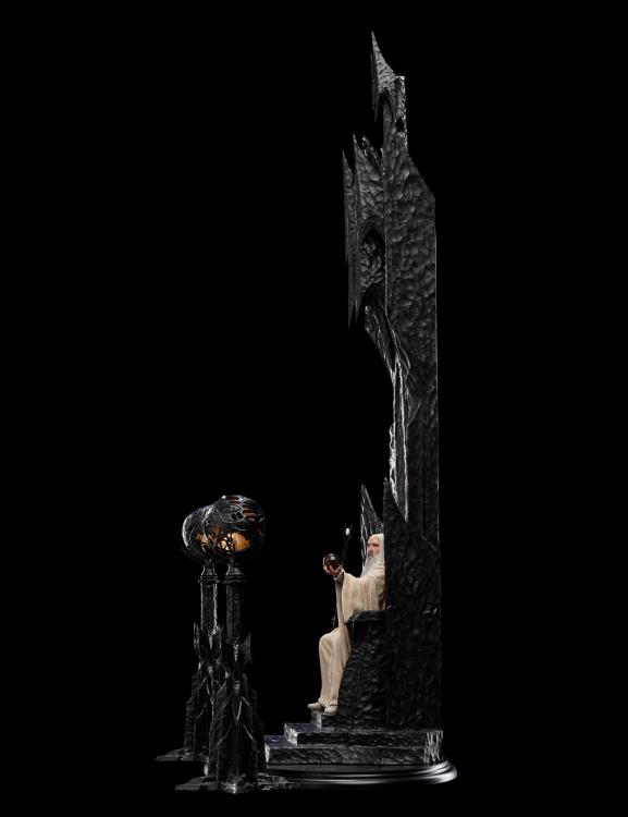 The Lord of the Rings Saruman The White on Throne 1/6 Scale Limited Edition Statue Gallery Image 7