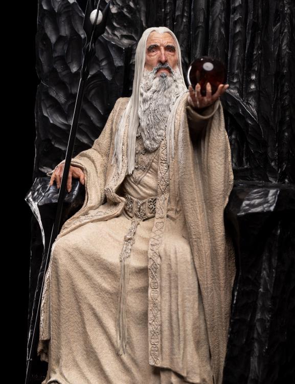 The Lord of the Rings Saruman The White on Throne 1/6 Scale Limited Edition Statue Gallery Image 13