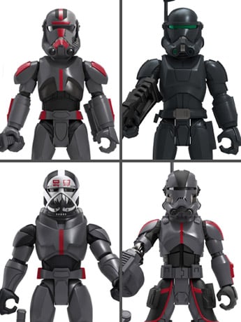 Star Wars Mission Fleet Clone Commando Clash Pack Gallery Image 2