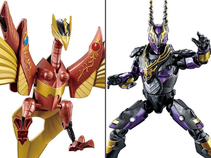 Kamen Rider Ryuki So-Do Chronicle Gold Phoenix & Gigazelle Set Gallery Image 1