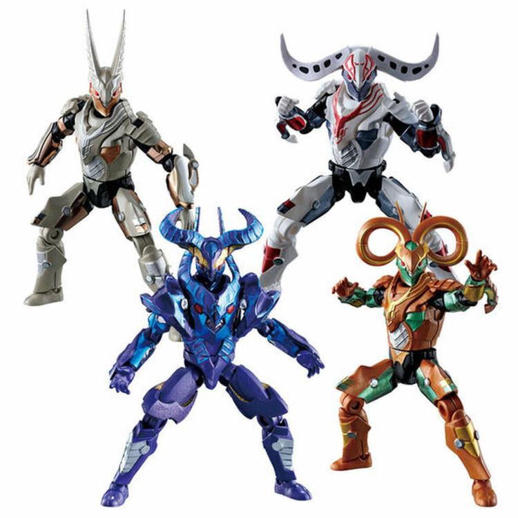 Kamen Rider Ryuki So-Do Chronicle Zelles Set of 4 Figures Gallery Image 3