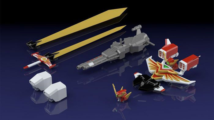 The Brave Fighter of Sun Fighbird SMP Vol.2 Model Kit Gallery Image 10