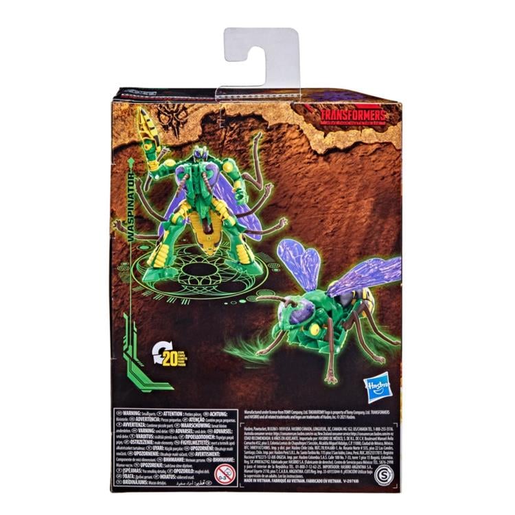 Transformers War for Cybertron: Kingdom Deluxe Waspinator Gallery Image 6