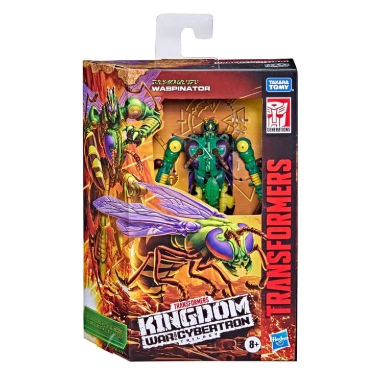 Transformers War for Cybertron: Kingdom Deluxe Waspinator Gallery Image 5