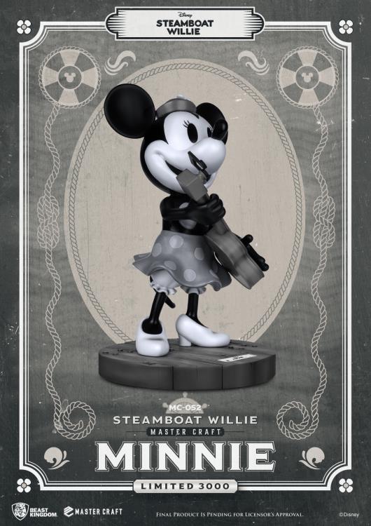 Steamboat Willie Master Craft MC-052 Minnie Mouse Limited Edition Statue Gallery Image 6