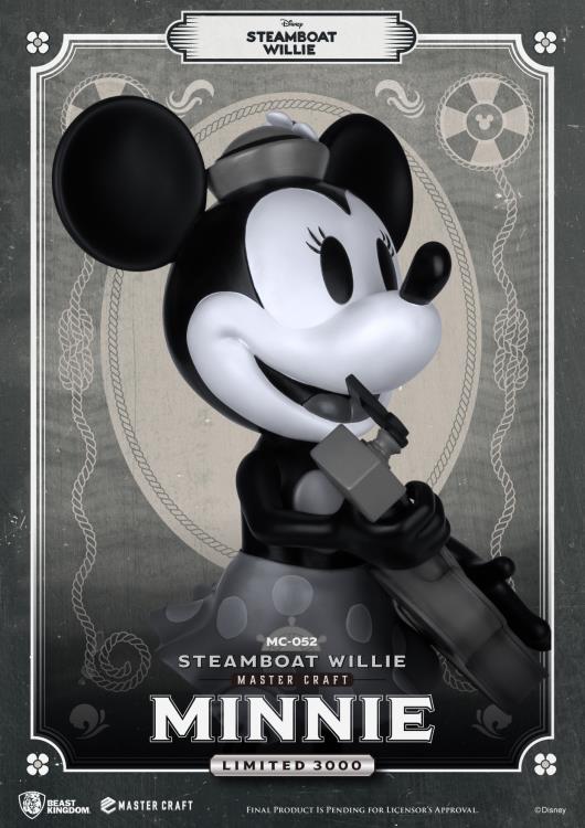 Steamboat Willie Master Craft MC-052 Minnie Mouse Limited Edition Statue Gallery Image 8