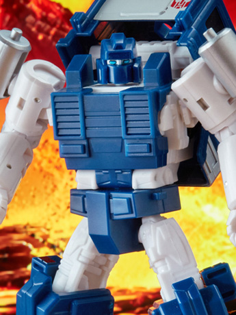 Transformers War for Cybertron: Kingdom Deluxe Pipes Gallery Image 2