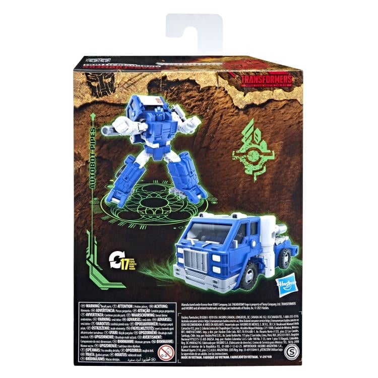 Transformers War for Cybertron: Kingdom Deluxe Pipes Gallery Image 11