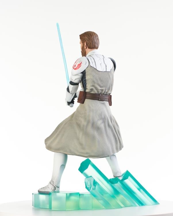 Star Wars: The Clone Wars Premier Collection General Obi-Wan Kenobi 1/7 Scale BBTS Shared Exclusive Statue Gallery Image 6