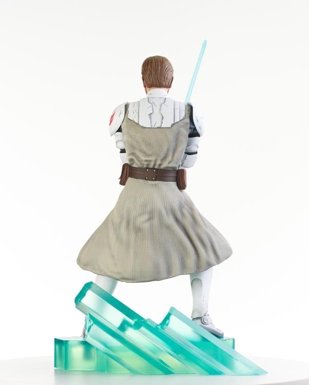Star Wars: The Clone Wars Premier Collection General Obi-Wan Kenobi 1/7 Scale BBTS Shared Exclusive Statue Gallery Image 7