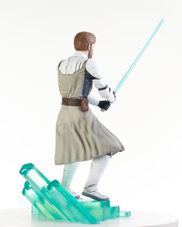 Star Wars: The Clone Wars Premier Collection General Obi-Wan Kenobi 1/7 Scale BBTS Shared Exclusive Statue Gallery Image 8