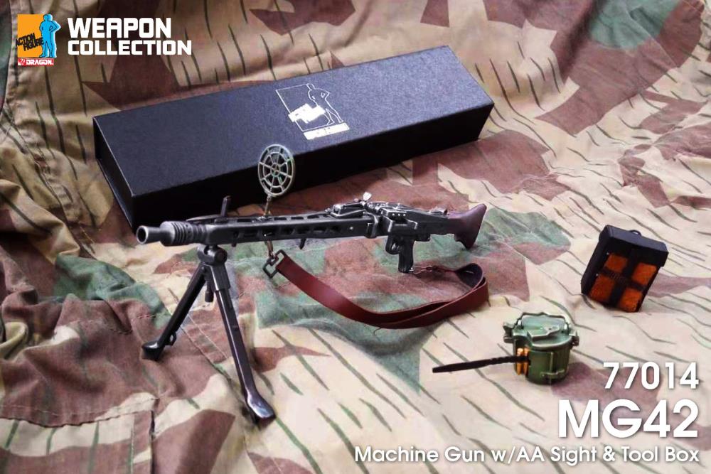 MG42 Machine Gun w/ AA Sight & Tool Box 1/6 Scale Accessory Set Gallery Image 6