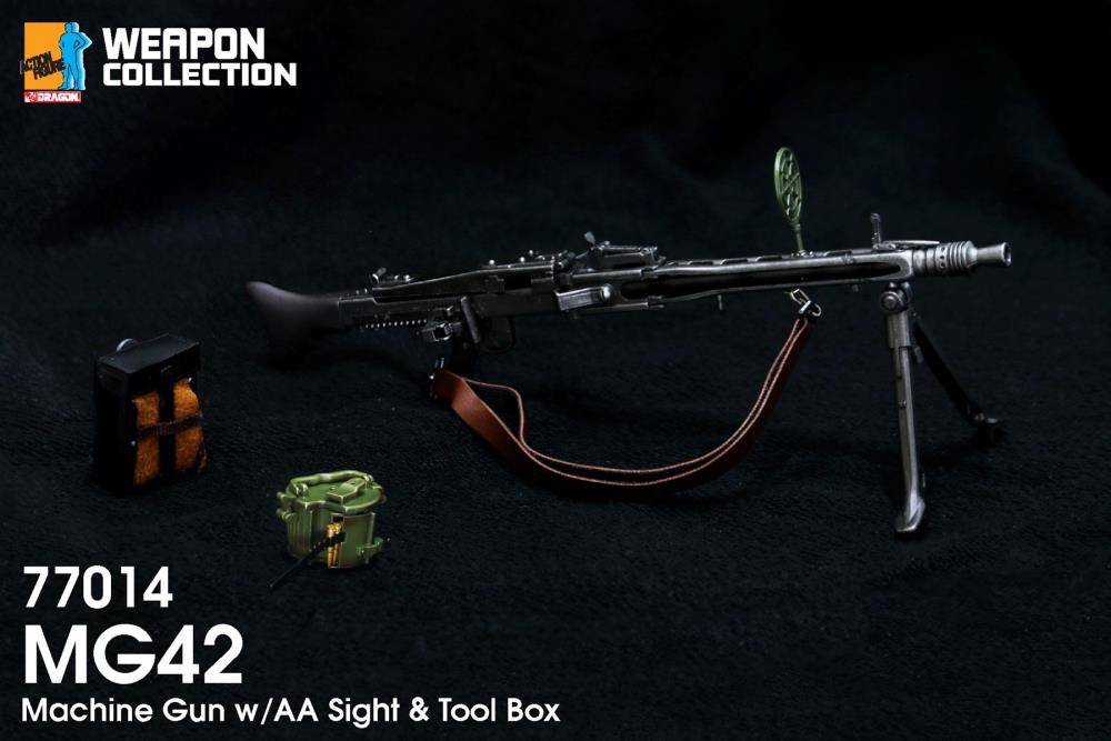 MG42 Machine Gun w/ AA Sight & Tool Box 1/6 Scale Accessory Set Gallery Image 4