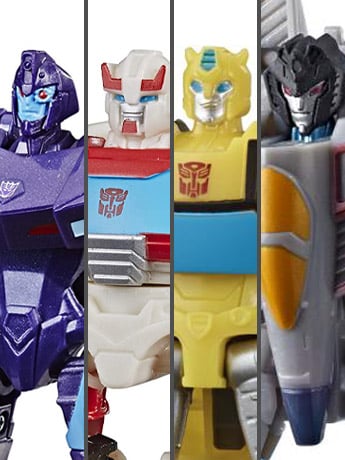Transformers: Bumblebee Cyberverse Adventures Scout Wave 3 Set of 4 Figures Gallery Image 2