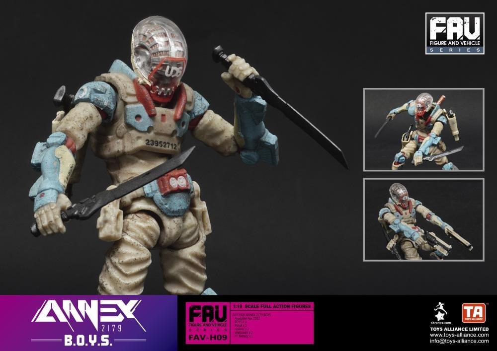 Annex 2179 FAV-H09 B.O.Y.S. Action Figure Gallery Image 4