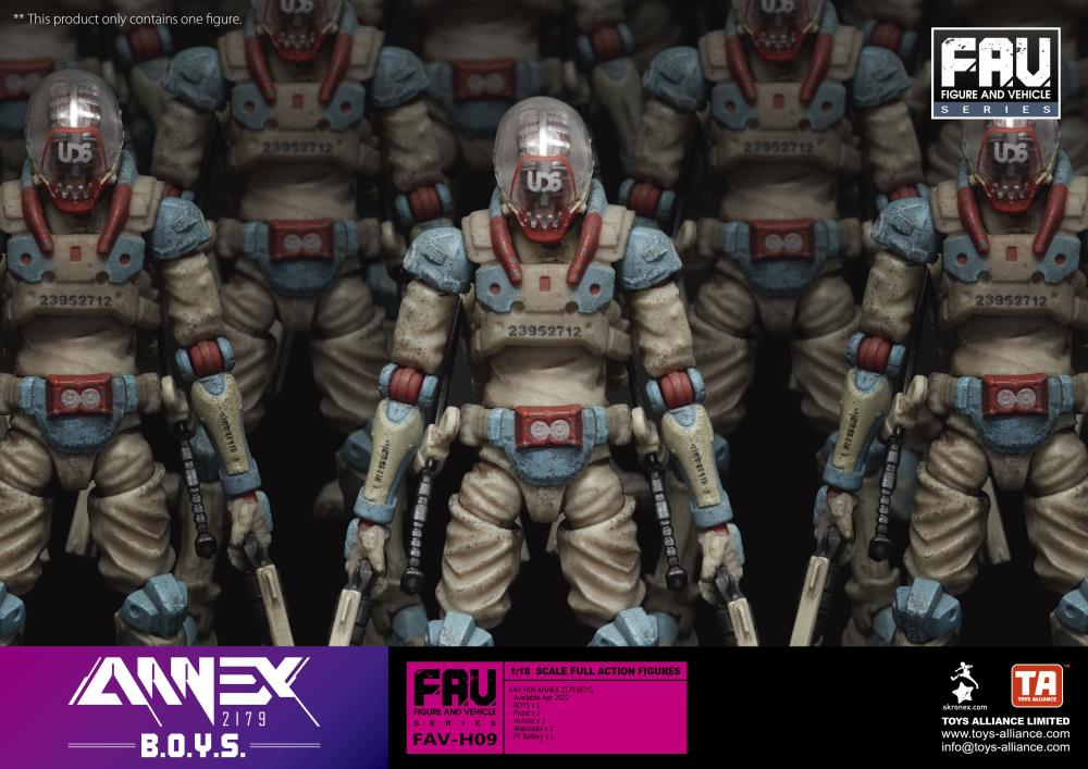 Annex 2179 FAV-H09 B.O.Y.S. Action Figure Gallery Image 3