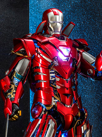 Iron Man 3 MMS618D43 Silver Centurion (Armor Suit Up Ver.) 1/6th