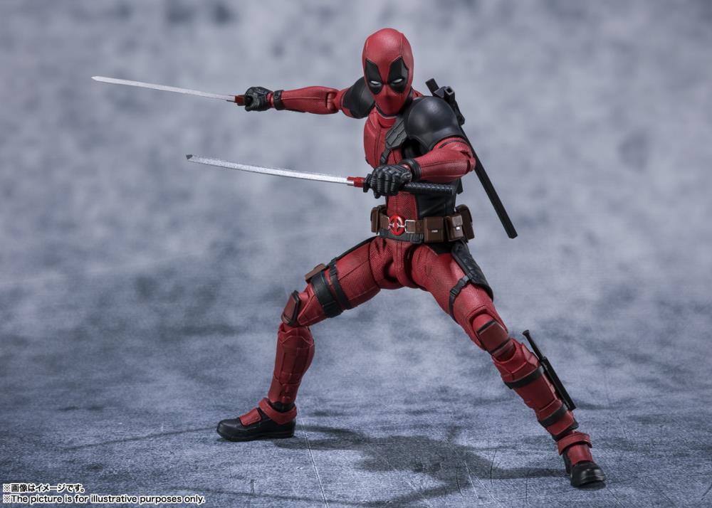 Deadpool S.H.Figuarts Deadpool Action Figure Gallery Image 5
