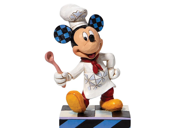 Mickey Mouse Disney Traditions "Bon Appetit" Mickey (Jim Shore) Gallery Image 1