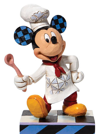 Mickey Mouse Disney Traditions "Bon Appetit" Mickey (Jim Shore) Gallery Image 2
