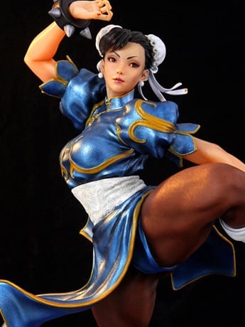 Street Fighter V Chun-Li 1/4 Scale Diorama Gallery Image 2