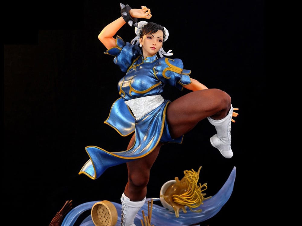 Street Fighter V Chun-Li 1/4 Scale Diorama Gallery Image 1