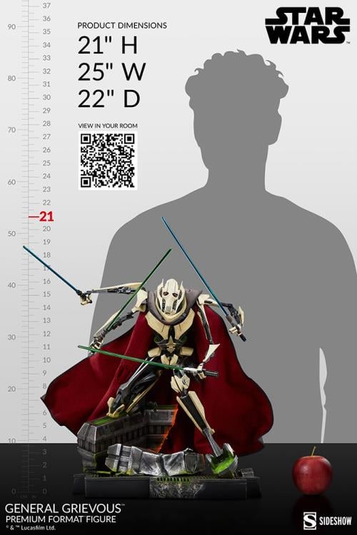 Star Wars Premium Format General Grievous Limited Edition Statue Gallery Image 27