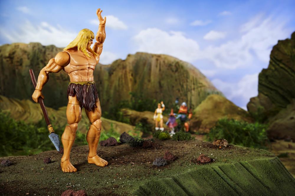 Masters of the Universe: Revelation Masterverse Deluxe Savage He-Man Gallery Image 10