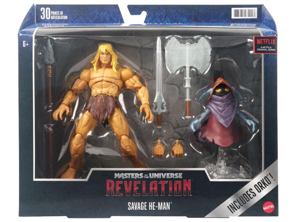 Masters of the Universe: Revelation Masterverse Deluxe Savage He-Man Gallery Image 14