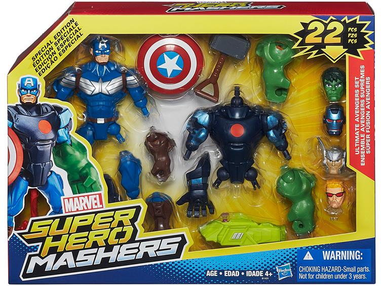 Avengers Super Hero Mashers The Ultimate Avenger Set Gallery Image 2
