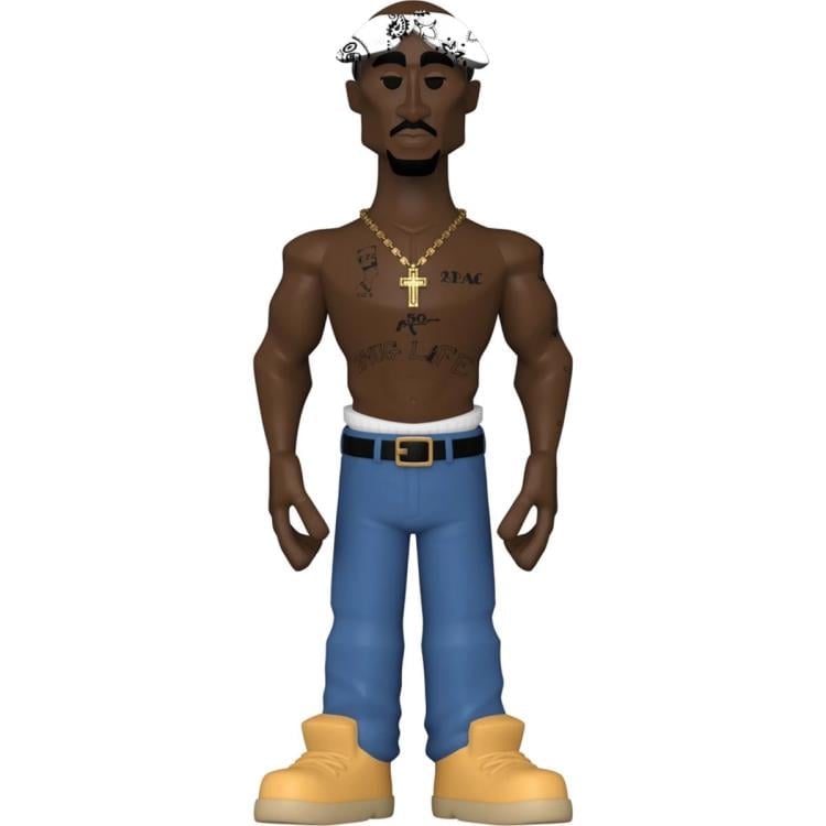 Tupac Shakur Gold 5-Inch Premium Vinyl Figure Gallery Image 3