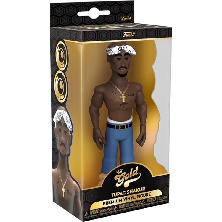 Tupac Shakur Gold 5-Inch Premium Vinyl Figure Gallery Image 4