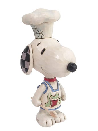 Peanuts "Canine Chef" Snoopy Mini Figurine (Jim Shore) Gallery Image 2
