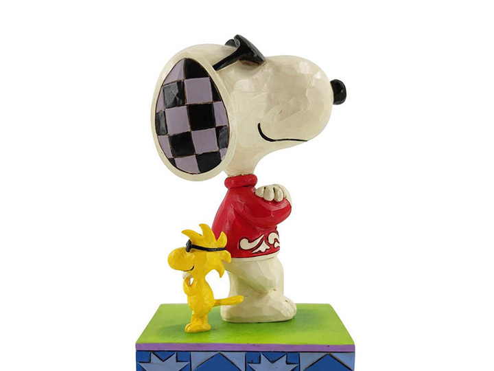 Peanuts "Cool Pals" Joe Cool & Woodstock (Jim Shore) Gallery Image 1