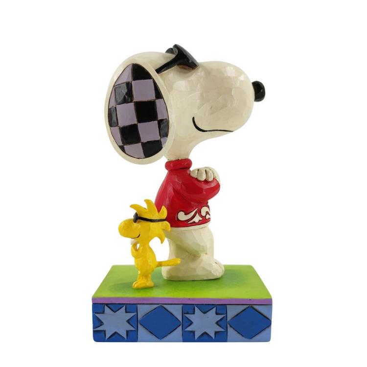 Peanuts "Cool Pals" Joe Cool & Woodstock (Jim Shore) Gallery Image 4
