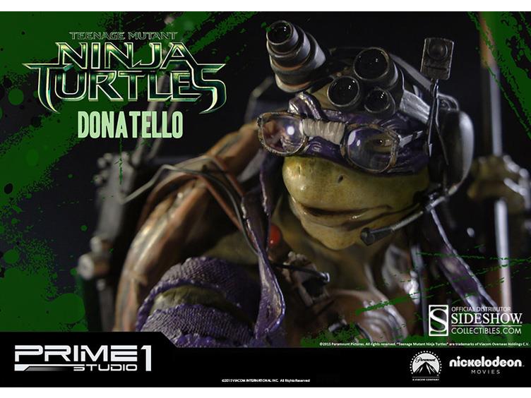 TMNT 2014 Movie Museum Masterline Donatello Statue Gallery Image 3