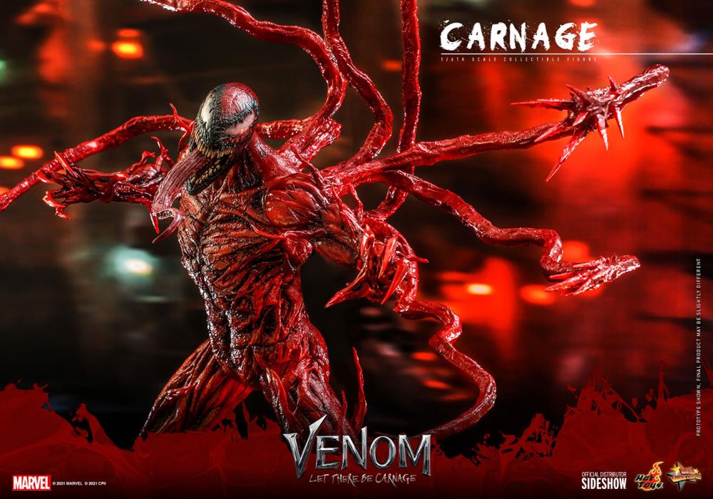 Venom: Let There Be Carnage MMS620 Carnage Deluxe 1/6 Scale Collectible Figure Gallery Image 16
