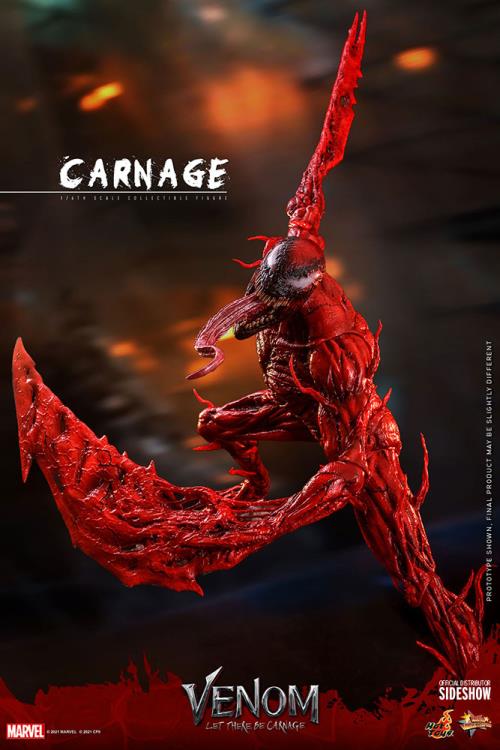 Venom: Let There Be Carnage MMS620 Carnage Deluxe 1/6 Scale Collectible Figure Gallery Image 15