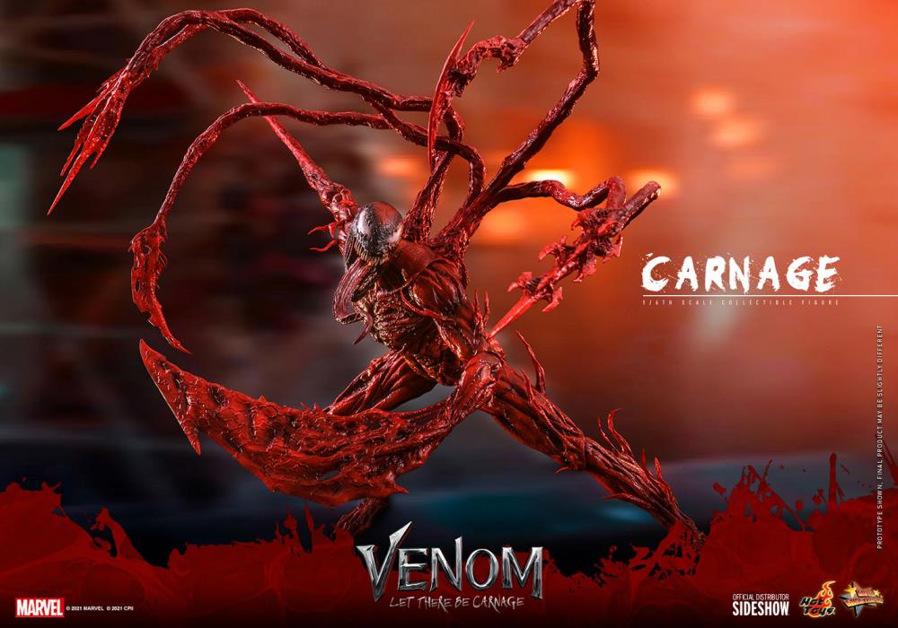 Venom: Let There Be Carnage MMS620 Carnage Deluxe 1/6 Scale Collectible Figure Gallery Image 13