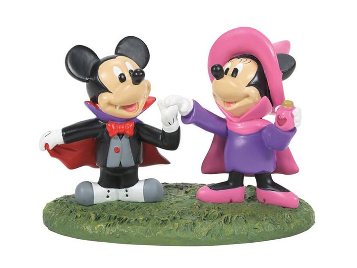 Disney Village Mickey & Minnie's Costume Fun Figurine Gallery Image 1