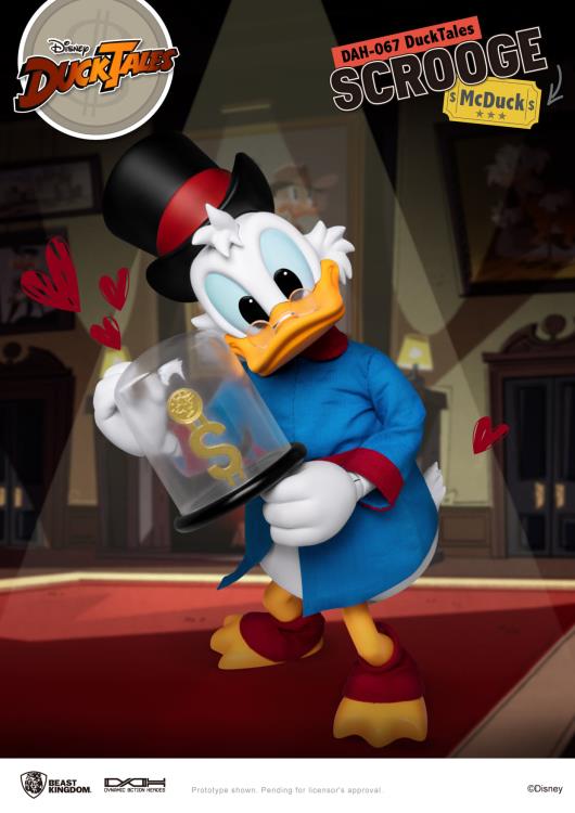 DuckTales Dynamic 8ction Heroes DAH-067 Scrooge McDuck Gallery Image 4
