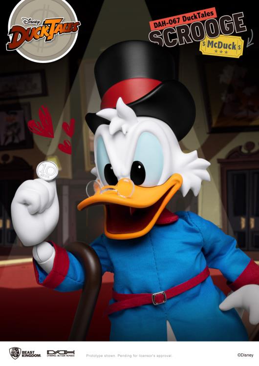 DuckTales Dynamic 8ction Heroes DAH-067 Scrooge McDuck Gallery Image 8